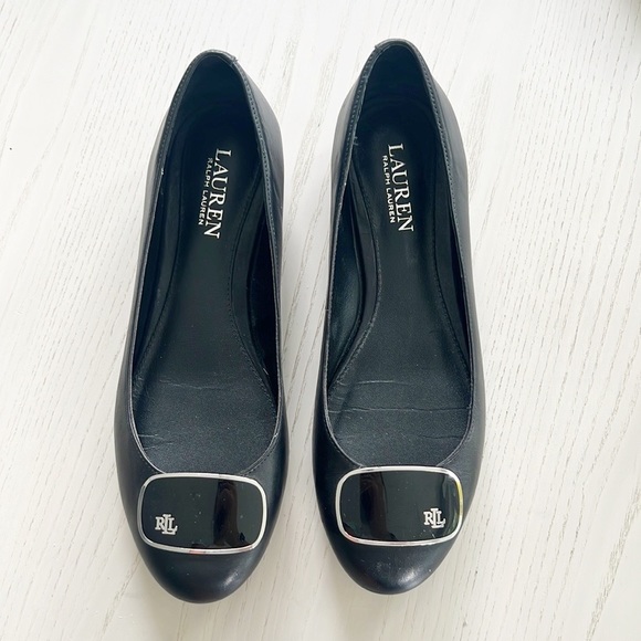 Lauren Ralph Lauren Carmen Slip On Flats Black size 8 - Picture 14 of 14